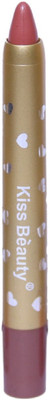 

Kiss Beauty Kiss Proof Crayon Matte Lipstick(Rosewood Red, 3.2 g)