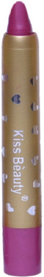 

Kiss Beauty Kiss Proof Crayon Matte Lipstick(Dark Purple, 3.2 g)