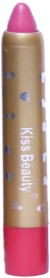 Kiss Beauty Crayon Matte Lipstick(Pink, 3.2 g)