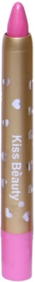 Kiss Beauty Kiss Proof Crayon Matte Lipstick(Taffy Pink, 3.2 g)