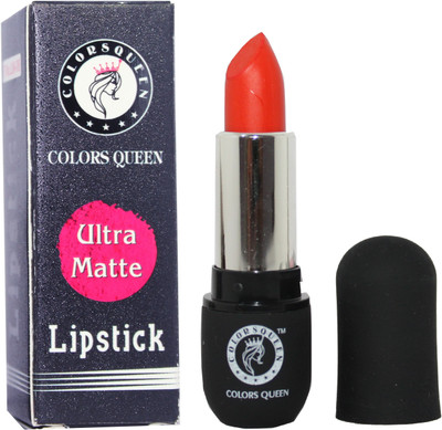

Colors Queen Ultra Matte Creamy Pure Colors Lipstick(Rich Orange)