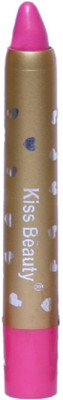 

Kiss Beauty Kiss Proof Crayon Matte Lipstick(Candy Yum yum Pink, 3.2 g)