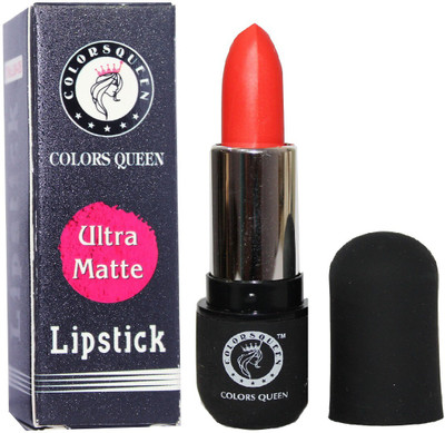 

Colors Queen Ultra Matte Creamy Pure Colors Lipstick(Orange)