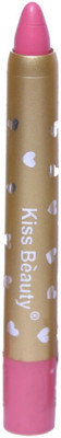 

Kiss Beauty Crayon Matte Lipstick(Baby Pink, 3.2 g)