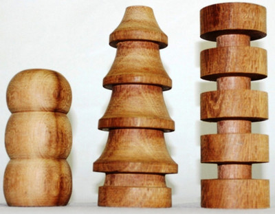 

Online Art Effects Table Top Wooden Paper Weights with Matte(Set Of 100, Brown)