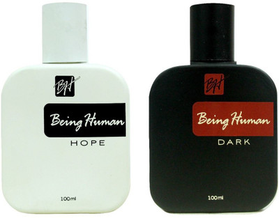 

Being Human Combo Black & White Pack of 2 Perfume - 200 ml(For Men & Women)