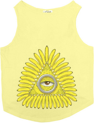 

Ruse Tank for Dog(Lemon Tonic, Multicolor