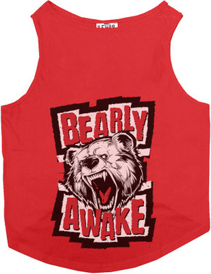 

Ruse Tank for Dog(Poppy Red