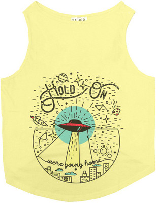 

Ruse Tank for Dog(Lemon Tonic, Multicolor