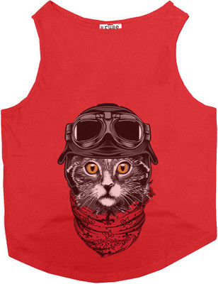 

Ruse Tank for Dog(Poppy Red
