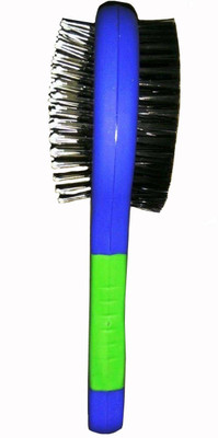 

W9 High Quality Double Sided Bristle Pin Dog Brush - Large Wire-pin Brushes for Dog & Cat