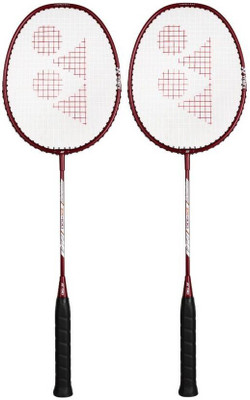 

Yonex ZR - 100 Brown Strung Badminton Racquet(G4 -3.25 Inches, 200 g)