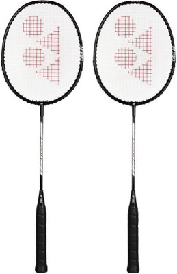 

Yonex ZR - 100 Black Strung Badminton Racquet(G4 -3.25 Inches, 200 g)