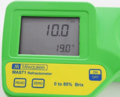 

mLabs Milwaukee Ma871 Digital Brix/Sugar Refractometer For General Measurements Digital Handheld Refractometer