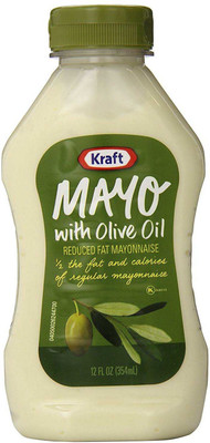 

Kraft Olive Oil Mayo, Reduced Fat Mayonese - 354ml (12oz) Sauces(354 ml)
