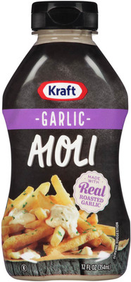 

Kraft Garlic Aioli - 354ml (12oz) Sauces(354 ml)