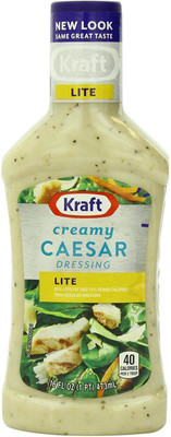 

Kraft Creamy Caesar Dressing, Lite - 473ml (16oz) Sauces(473 ml)