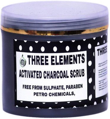 Three elements Activated Charcoal Scrub(1 g)