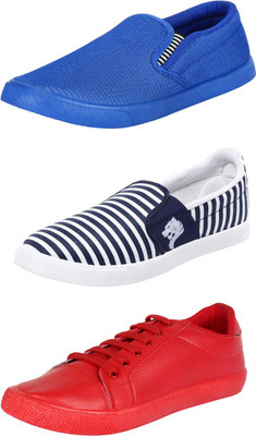 

Trenqs Loafers For Men(Multicolor, Blue