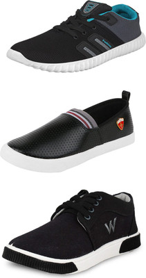 

Trenqs Sneakers For Men(Black, Blue