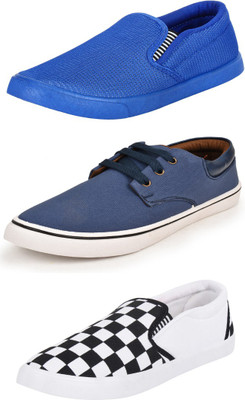 

Trenqs Casuals For Men(Multicolor, Blue