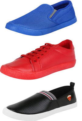 

Trenqs Loafers For Men(Multicolor, Blue