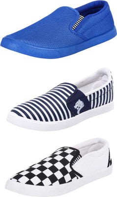 

Trenqs Loafers For Men(Multicolor, Blue