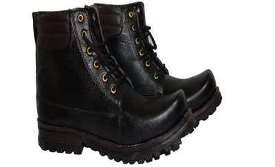 

DODGE Long Cowboy Boots, Outdoors (Black) Boots For Men(Black