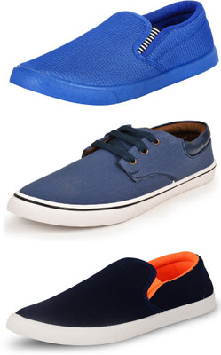 

Trenqs Loafers For Men(Multicolor, Blue