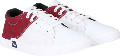 

Koxko Funky Sneakers For Men(White, Maroon