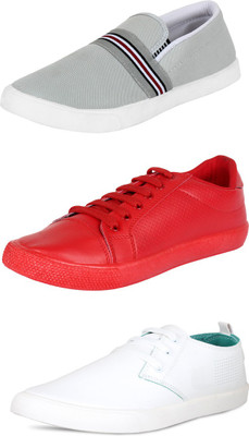 

Trenqs Casuals For Men(Multicolor, Grey