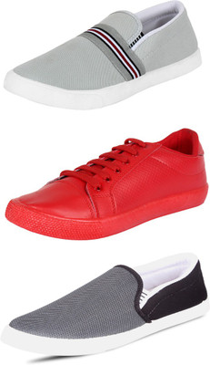 

Wwodcell Loafers For Men(Multicolor, Grey