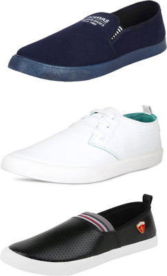 

Trenqs Loafers For Men(Multicolor, Blue