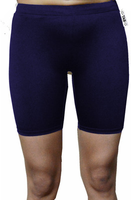 TAB Fashion Solid Men Blue Cycling Shorts