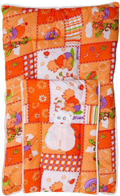 

LooMantha Orange Cotton Baby Sleeping bag 0.1 Sleeping Bag(Orange