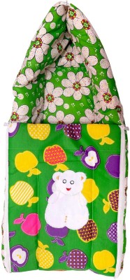 

LooMantha Green Cotton Baby Sleeping bag Sleeping Bag(Green