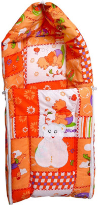 

LooMantha Orange Cotton Baby Sleeping bag 0.1 Sleeping Bag(Orange