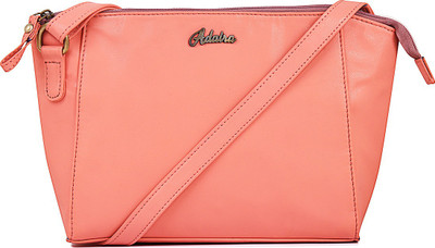 

ADAIRA Girls Casual Pink PU Sling Bag