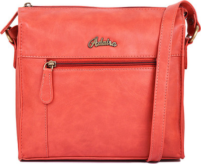 

ADAIRA Girls Casual Red PU Sling Bag