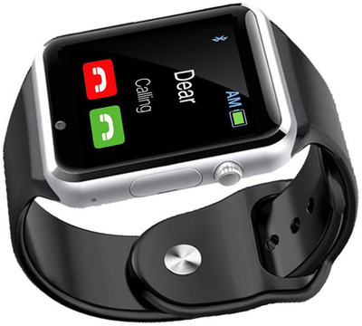 

ALONZO Smart Watch For Men Smartwatch(Black Strap Free Size)