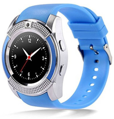 

Liddu High Quality Latest Bluetooth Waterproff Smart Watch Blue Smartwatch(Blue Strap Free Size)