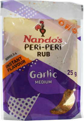 

Nando's Peri-Peri Rub, Garlic Medium - 25g(25 g)