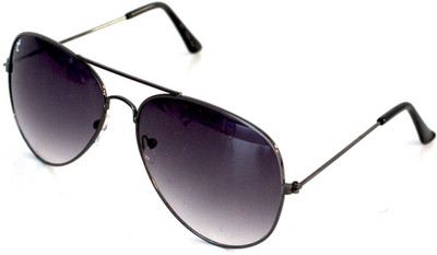 

Tens Aviator Sunglasses(Black)