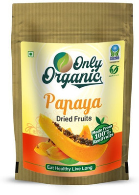 Only Organic Organic Papaya Dried Fruits 100 gm(100 g, Pouch)