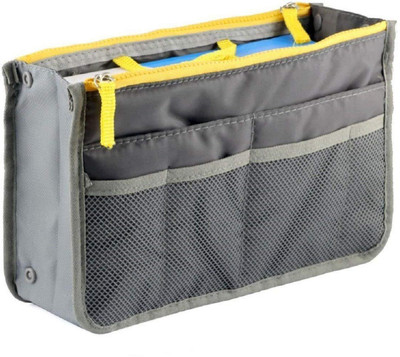 

Cierie Pouch Travel Case Make Up Bag Travel Toiletry Kit(Grey)