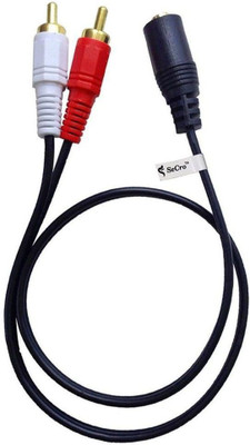 

secro TV-out Cable Splitter Cable(Black, For Home Theater)