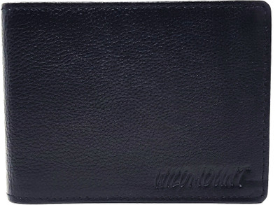 

Wildmount Men Black Genuine Leather Wallet(8 Card Slots)