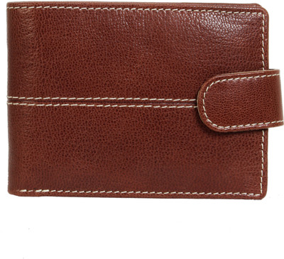 

AzraJamil Men Brown Genuine Leather Wallet(8 Card Slots)