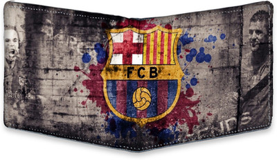 

SL COLLECTIONS Boys Multicolor Canvas, Artificial Leather Wallet(4 Card Slots)