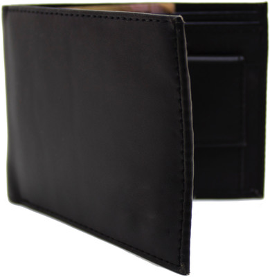 

Tony Brown Men Black Genuine Leather Wallet(4 Card Slots)